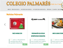 Tablet Screenshot of palmaresloscondores.cl